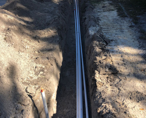 Trenching / Piping Install